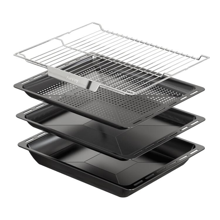 Simfer 8246 11 Fonksiyon Steam Master Ankastre Fırın Gri Cam Dijital - 6