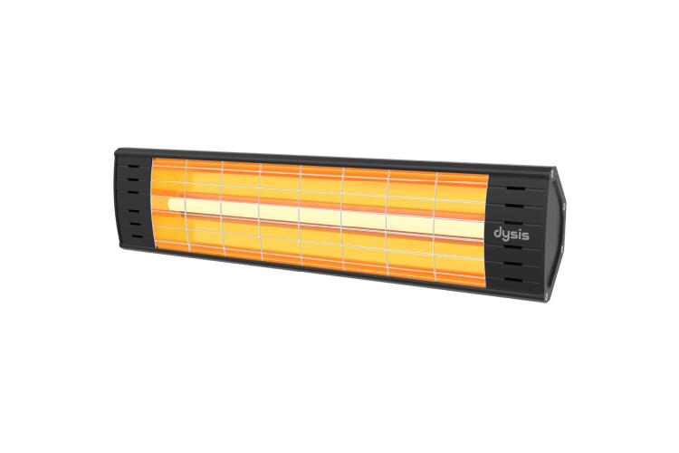 Dysis DH-7452 Art Plus Karbon Serisi IP65 Suya-Toza Dayanıklı 2300 W Siyah İç/Dış Mekan Isıtıcı - 2