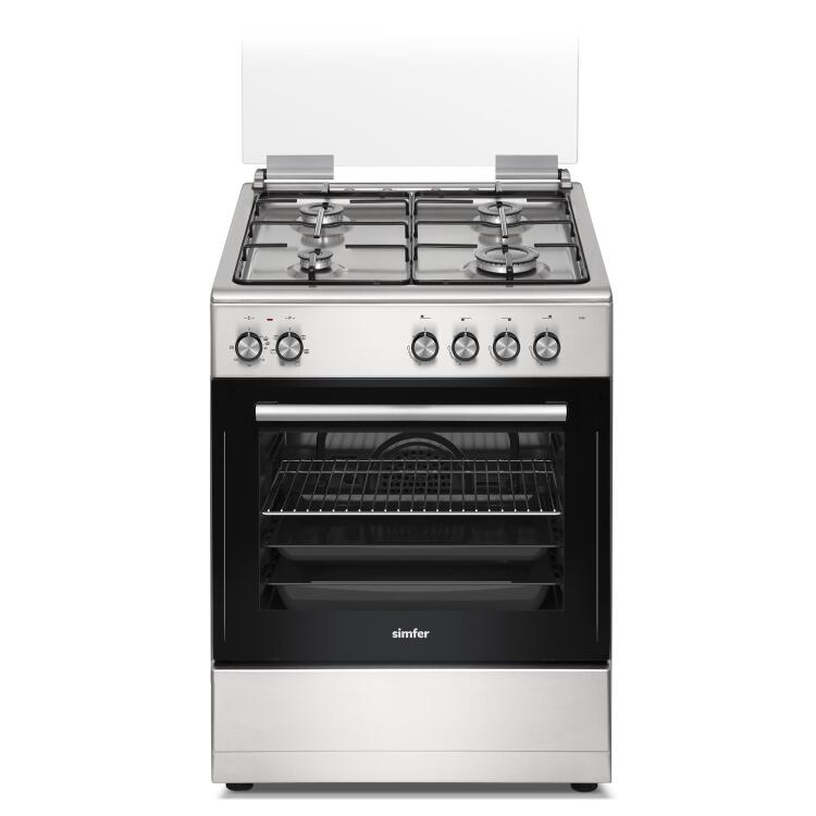 Simfer 1245 Tam Boy Fırın 4G Turbo 7 Fonksiyon Inox - SİMFER