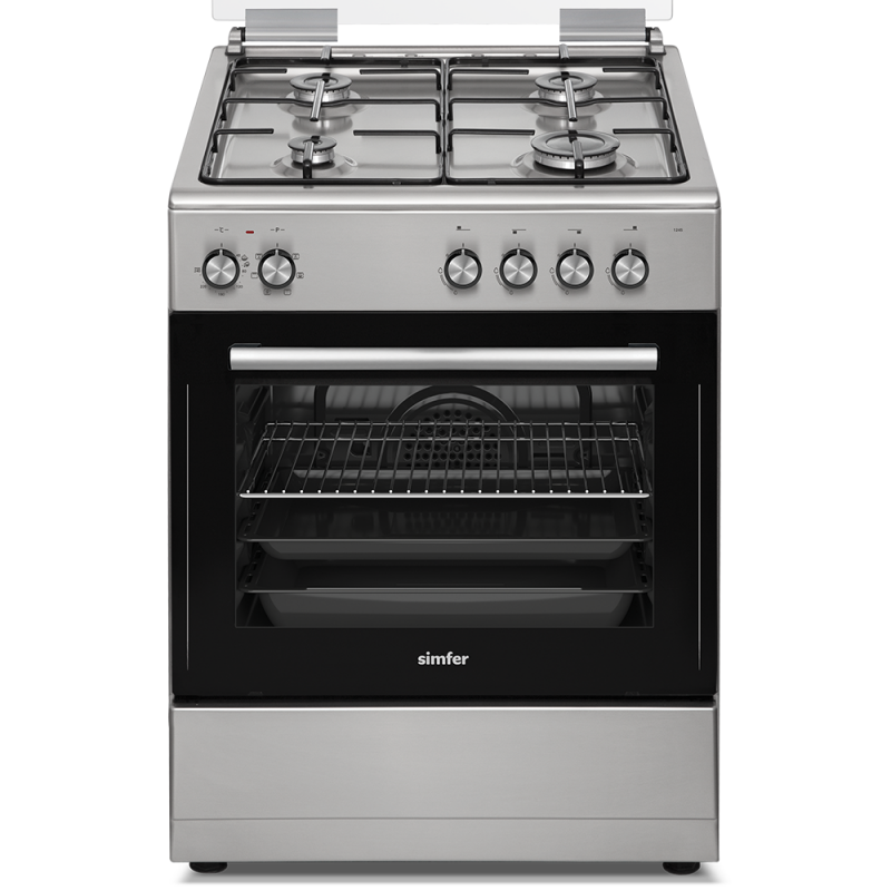 Simfer 1245 Tam Boy Fırın 4G Turbo 7 Fonksiyon Inox - 4