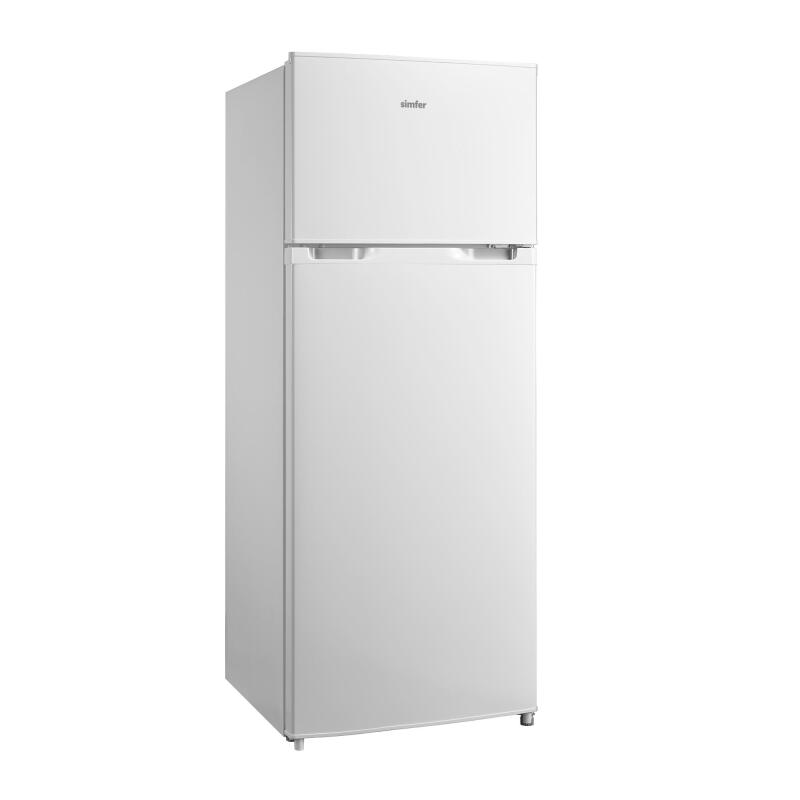 Simfer 2514 204Litre Çift Kapılı Statik Buzdolabı Beyaz - 2