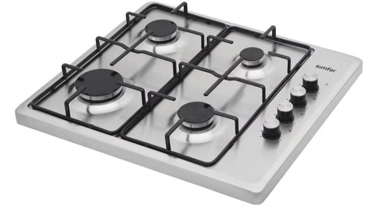 Simfer 3019-N Set Üstü İnox Emaye Ocak 4G - 1