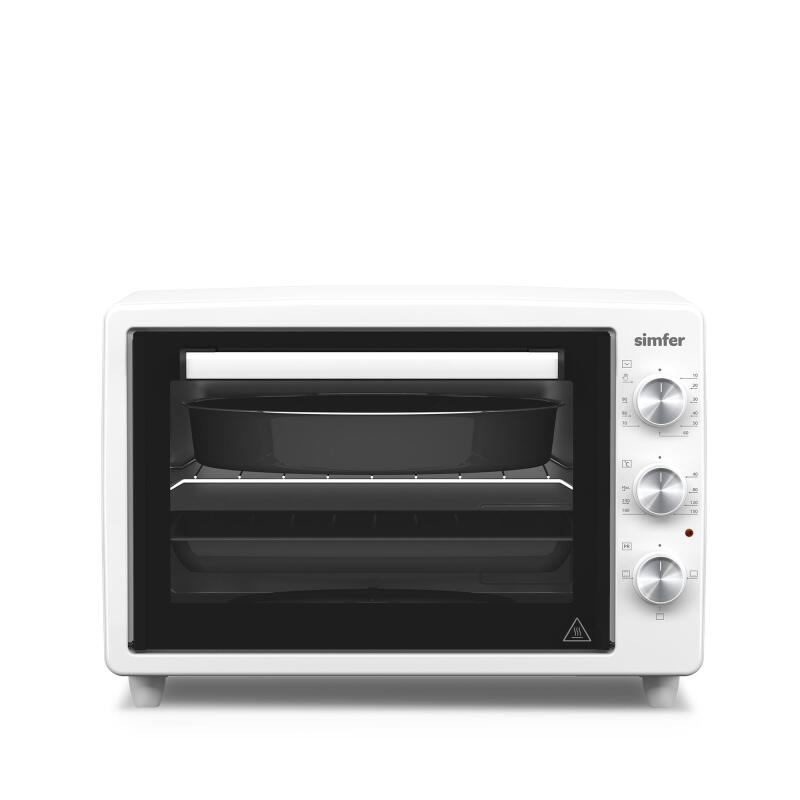 Simfer 3420 Beyaz 34 LT Statik Mini / Midi Fırın - 4 Fonksiyon, Programlanabilir Pişirme & Isı Kontrol Sistem - 3