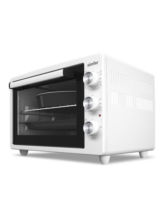 Simfer 3420 Beyaz 34 LT Statik Mini / Midi Fırın - 4 Fonksiyon, Programlanabilir Pişirme & Isı Kontrol Sistem - 4