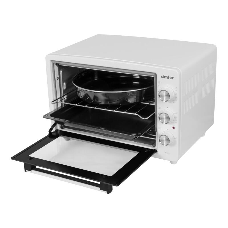 Simfer 3420 Beyaz 34 LT Statik Mini / Midi Fırın - 4 Fonksiyon, Programlanabilir Pişirme & Isı Kontrol Sistem - 5