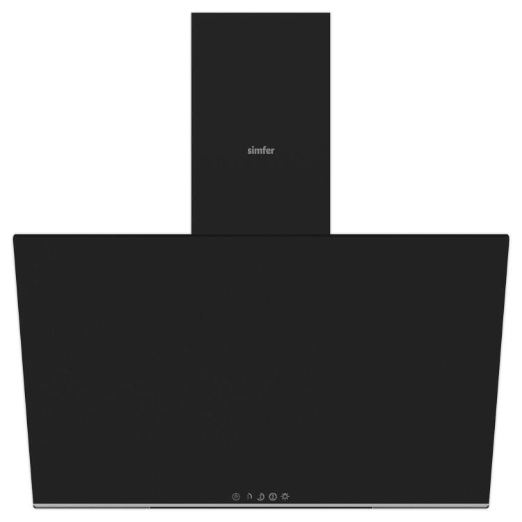 Simfer 4 Fonksiyon Trend Mekanik Siyah Cam 3'lü Ankastre Set (Fırın + Ocak + Davlumbaz) - 4