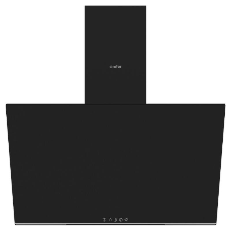 Simfer 4 Fonksiyon Trend Mekanik Siyah Cam 3'lü Ankastre Set (Fırın + Ocak + Davlumbaz) - 4