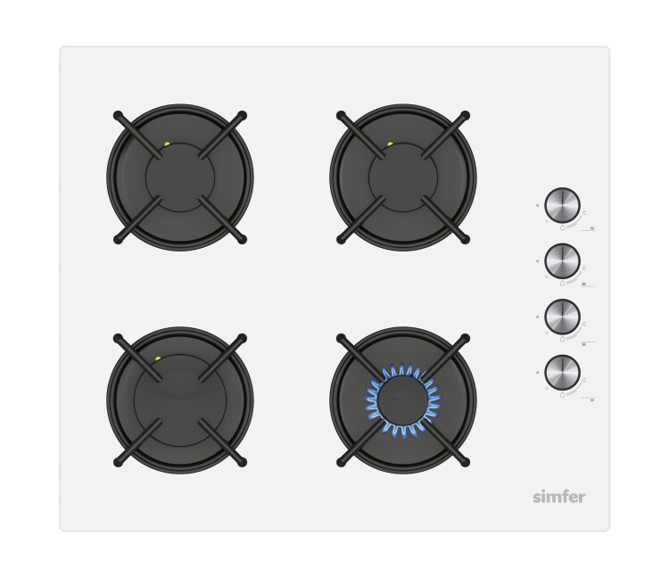 Simfer 4 Fonksiyon Trend Dijital Beyaz Power Turbo 2'li Ankastre Set (Fırın + Ocak) - 3