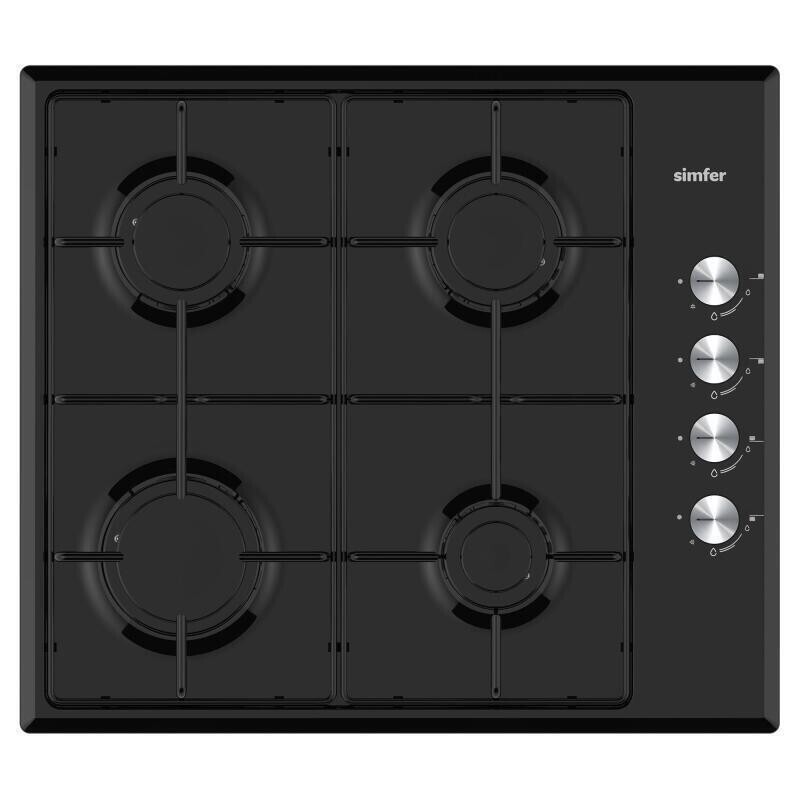 Simfer 4 Fonksiyon Trend Mekanik Metal Siyah 2'li Ankastre Set (Fırın + Ocak) - 3