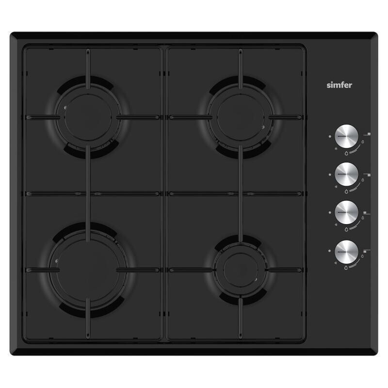 Simfer 4 Fonksiyon Trend Mekanik Siyah 3'lü Ankastre Set (Fırın + Ocak+ Davlumbaz) - 3