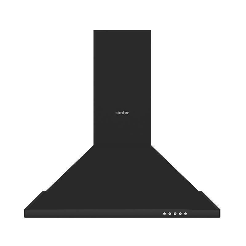 Simfer 4 Fonksiyon Trend Mekanik Siyah 3'lü Ankastre Set (Fırın + Ocak+ Davlumbaz) - 4