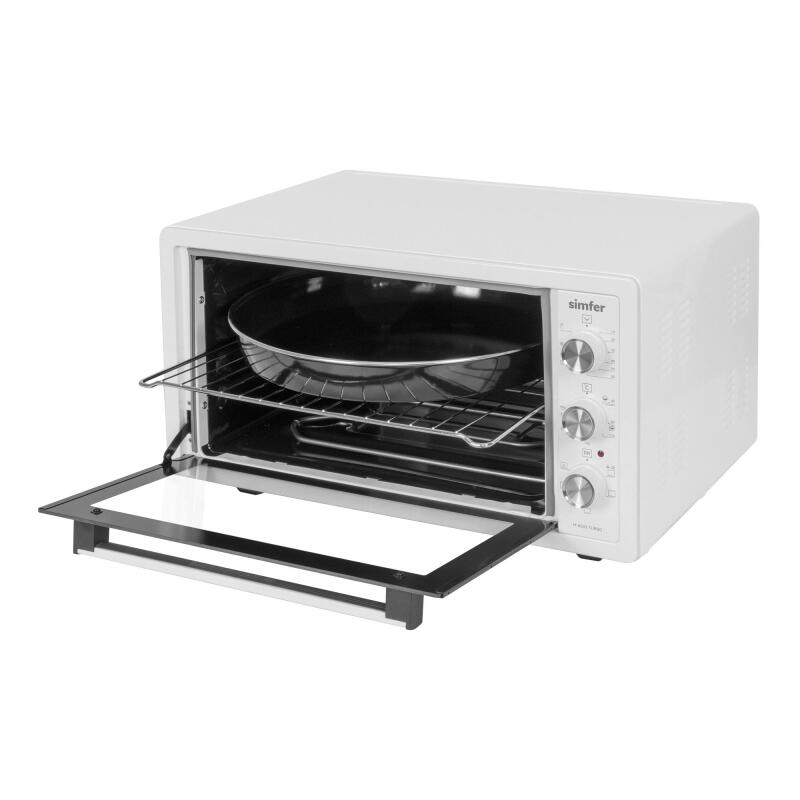 Simfer 4502 Beyaz 45 LT Turbo Fan Mini / Midi Fırın - 6 Fonksiyon,Yoğurt Yapma, Buz Çözme & İç Aydınlatma - 3