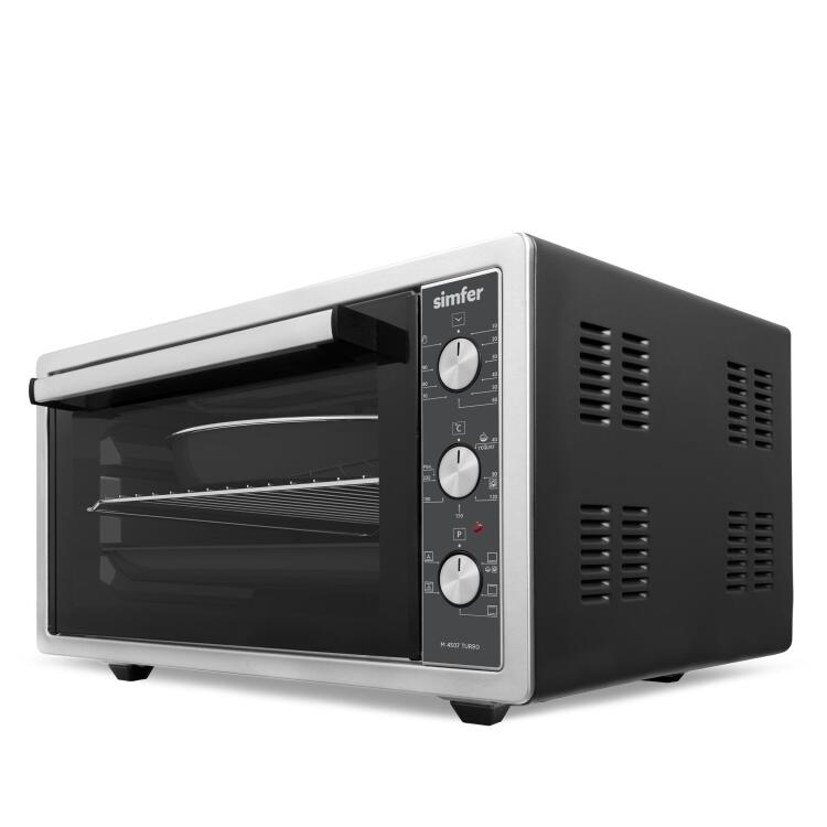 Simfer 4507 İnox 45 LT Turbo Fan Mini / Midi Fırın - 6 Fonksiyon, Pop-Up Düğme, Yoğurt Yapma & Buz Çözme - 2