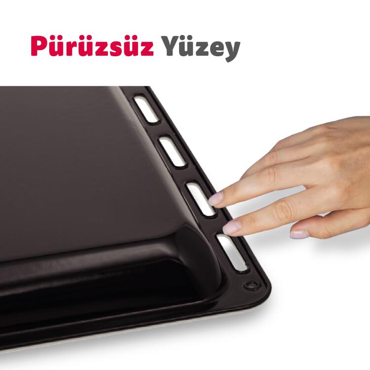 Simfer 4558 Beyaz 45 LT Turbo Fan Mini / Midi Fırın - 6 Fonksiyon, Dijital Ekran, Pop-Up Düğme,Yoğurt Yapma - 14