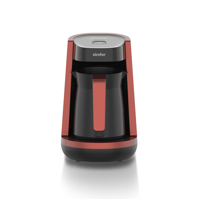 Simfer 5702 Damak Türk Kahvesi Makinesi 4 Kişilik Kırmızı - 1