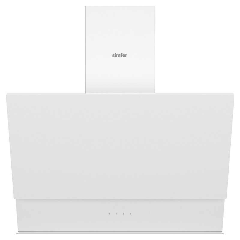 Simfer QS Beyaz 2'li Cam Ankastre Set (3507 Ocak + 8704 Davlumbaz) - 3