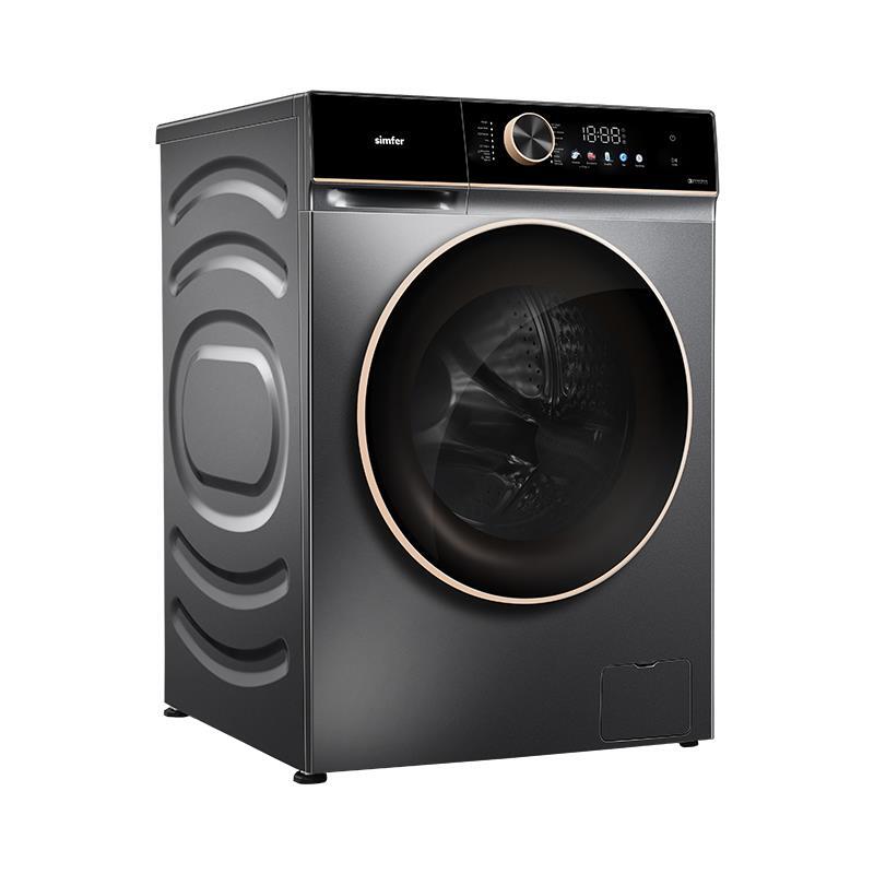 Simfer 1022 G 1200Devir 10Kg Solo Çamaşır Makinesi Gri-Bakır - 2