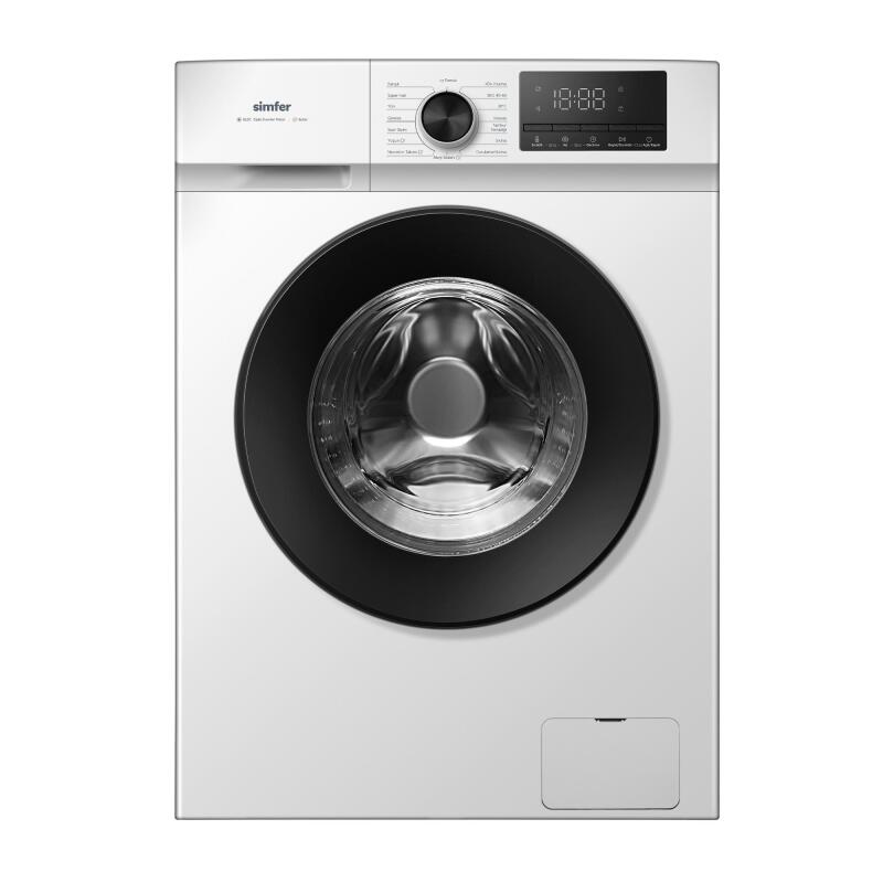 Simfer 722 B 1200Devir 7Kg Solo Çamaşır Makinesi Beyaz - 1
