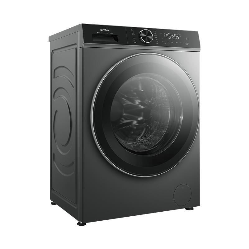 Simfer 944 G 1400Devir 9Kg Solo Çamaşır Makinesi Gri - 2