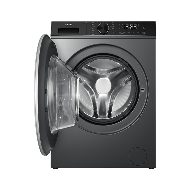 Simfer 944 G 1400Devir 9Kg Solo Çamaşır Makinesi Gri - 3