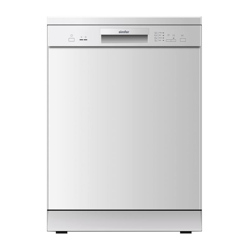 Simfer 422 B 12 Kişilik 4 Programlı Solo Bulaşık Makinesi Beyaz - 1
