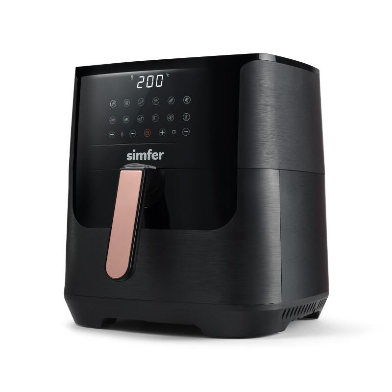 Simfer 6704 8Litre Airfry Smart Dijital Siyah - 2