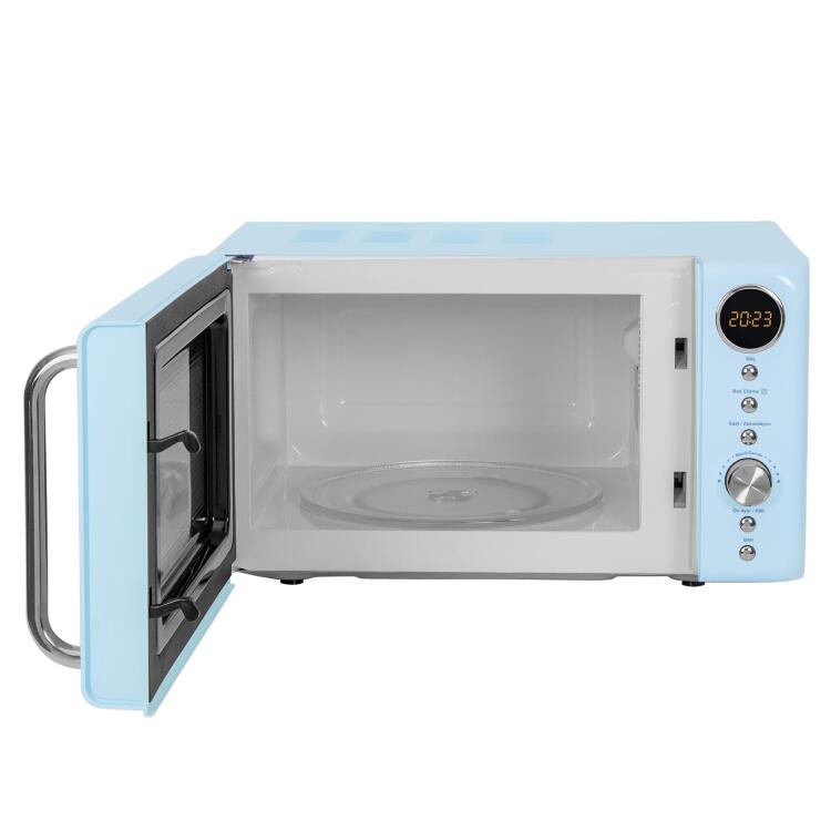 Simfer 4606 20Litre Retro Mikrodalga Fırın Dijital Mavi - 3