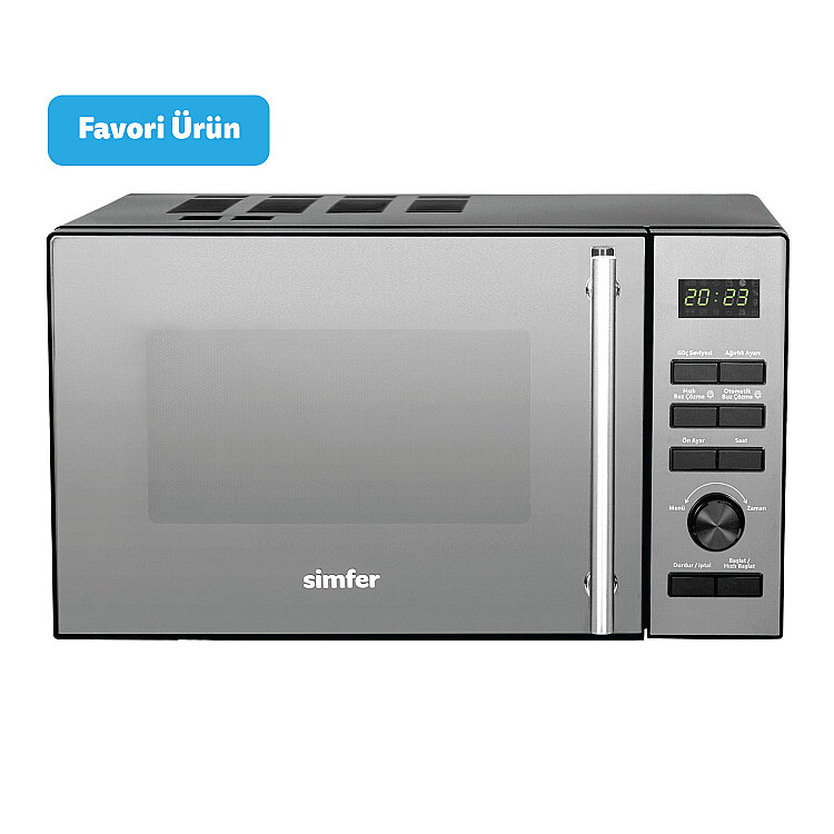 Simfer 4607 23Litre Mikrodalga Fırın Flotal Cam Dijital - SİMFER