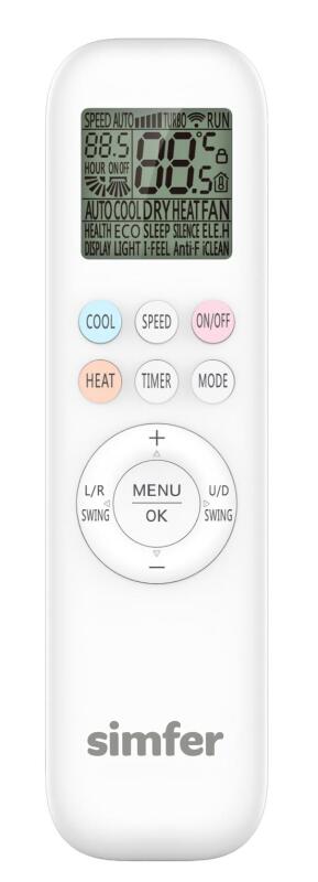 Simfer Split Klima A ++ Inverter 12.000 Btu R32 - 7