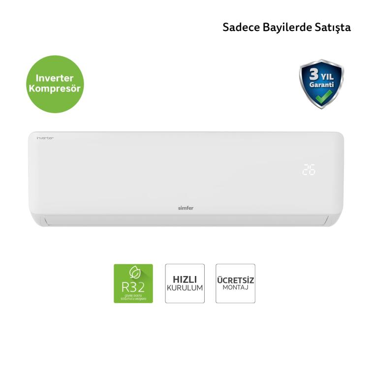 Simfer Split Klima A ++ Inverter 18.000 Btu R32 - 