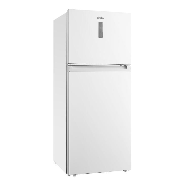 Simfer 2518 463Litre Çift Kapılı No-Frost Dijital Buzdolabı Beyaz - 2