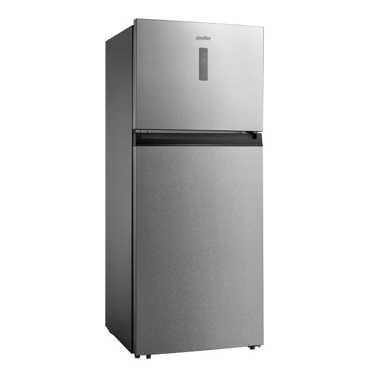 Simfer 2519 463Litre Çift Kapılı No-Frost Dijital Buzdolabı Inox - 2
