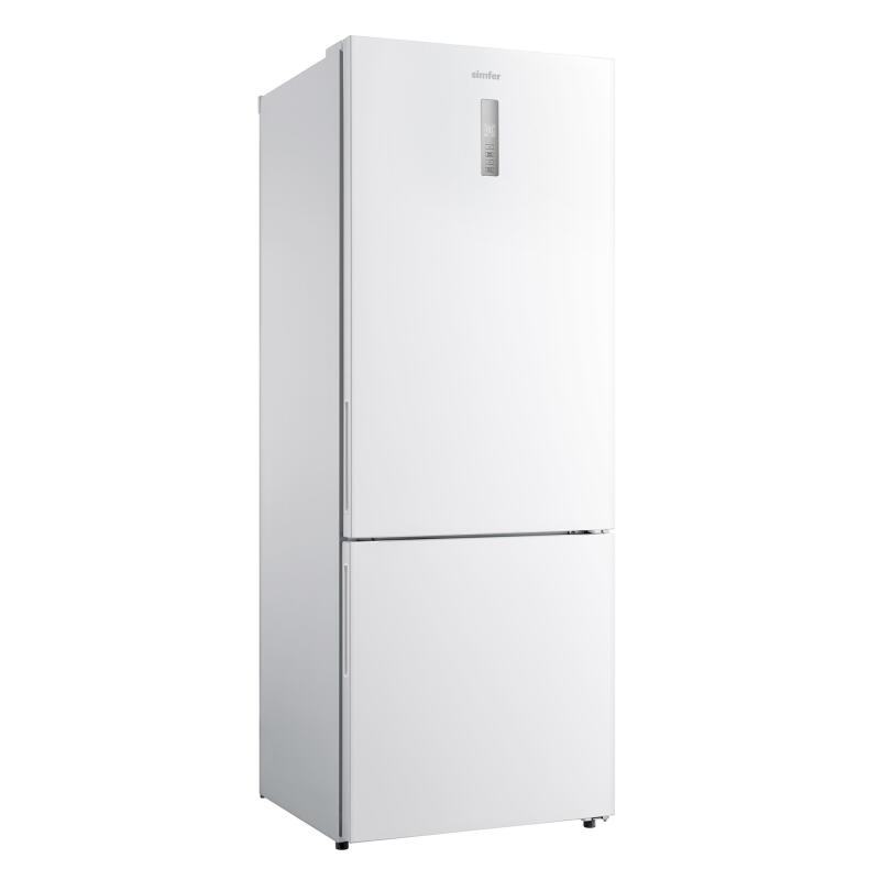 Simfer 2520 435Litre Combi No-Frost Dijital Buzdolabı Beyaz - 2