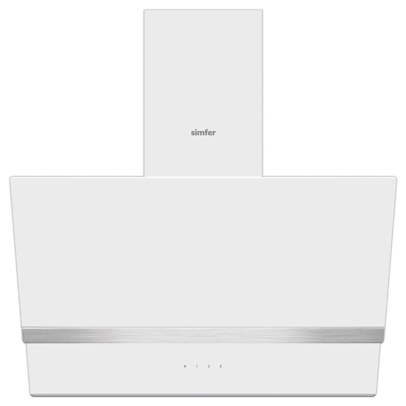 Simfer Steam Beyaz 2'li Cam Ankastre Set (3654 Ocak + 8739 Davlumbaz) - 3