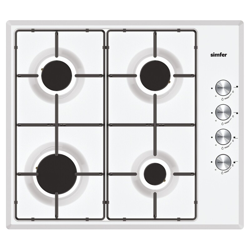 Simfer Trend Dijital Beyaz Turbo Özellikli Emaye Ocaklı 2'li Ankastre Set (Fırın+Ocak) - 3