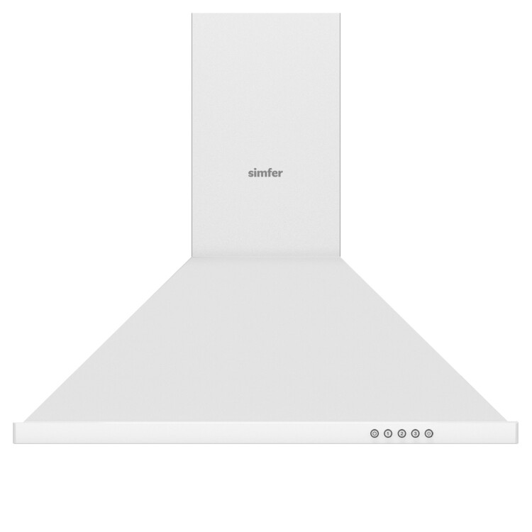 Simfer Trend Dijital Beyaz Turbo Özellikli Emaye Ocaklı Piramit Davlumbazlı 3'lü Ankastre Set - 4