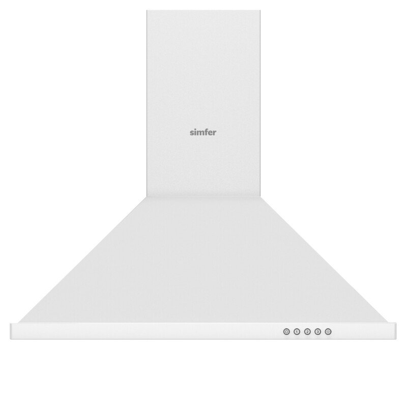 Simfer Trend Dijital Beyaz Turbo Özellikli Emaye Ocaklı Piramit Davlumbazlı 3'lü Ankastre Set - 4