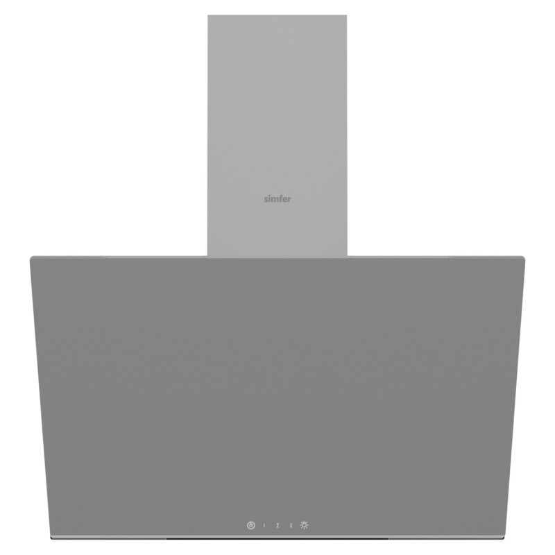 Simfer Trend Gri 2'li Cam Ankastre Set (Ocak + Davlumbaz) - 3