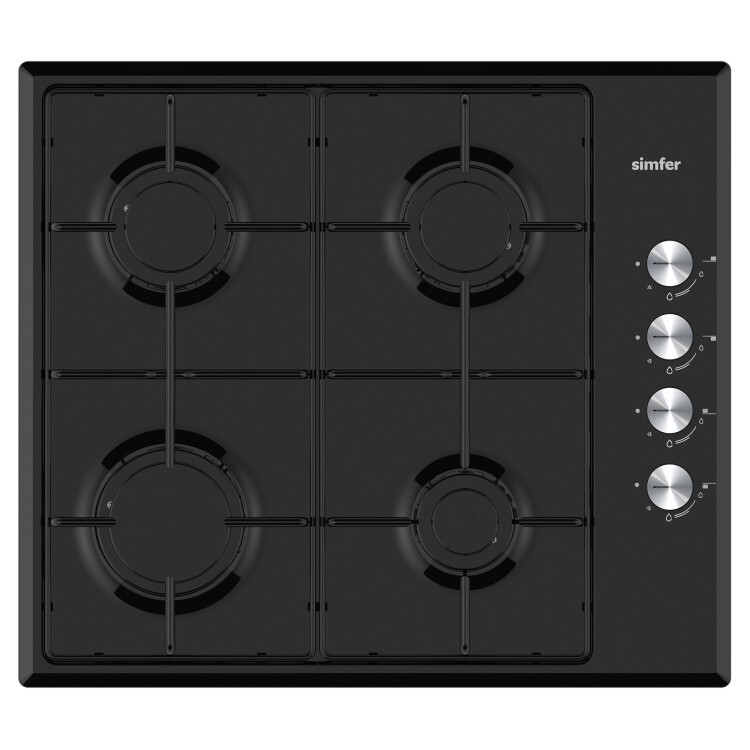 Simfer Trend Mekanik Siyah Turbo Özellikli Emaye Ocaklı 2'li Ankastre Set (Fırın+Ocak) - 3