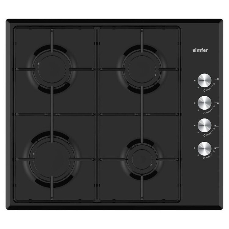 Simfer Trend Siyah 2'li Metal Ankastre Set (Ocak + Davlumbaz) - 2